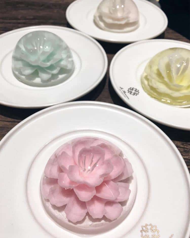 Jelly Flower Cake