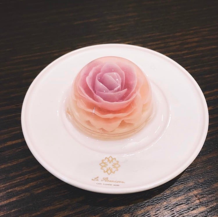 Jelly Flower Cake
