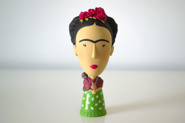 Frida Kahlo Action Figure Frida Action Figure Frida Figurine Frida Doll Frida Kahlo Doll Today is Art Day