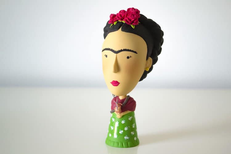 Frida Kahlo Action Figure Frida Action Figure Frida Figurine Frida Doll Frida Kahlo Doll Today is Art Day