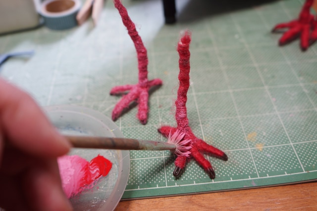 pigeon shoes felted shoes