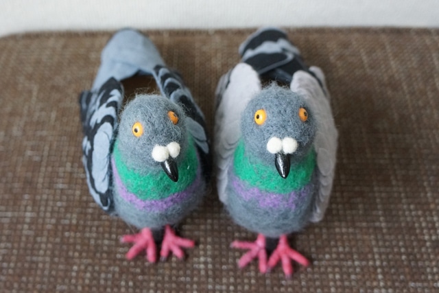 pigeon shoes felted shoes