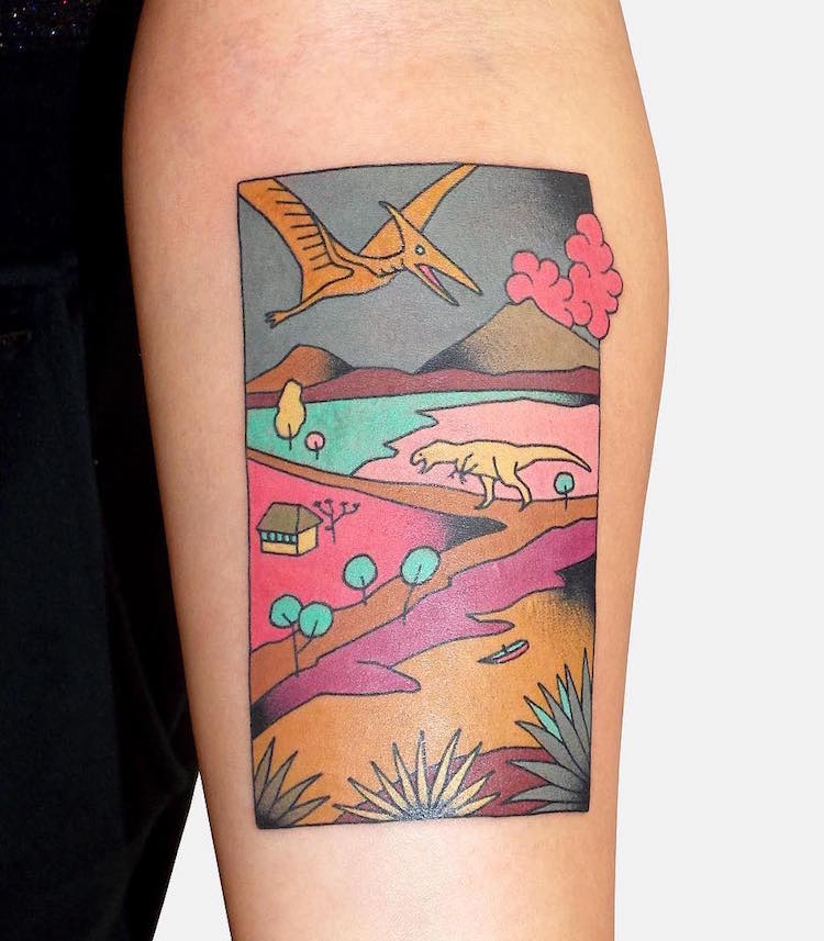 43 Unique Landscape Tattoos with Meaning  Our Mindful Life