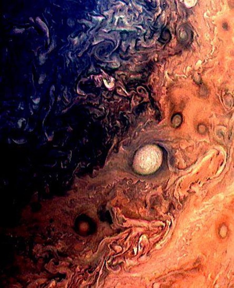 images of jupiter from junocam