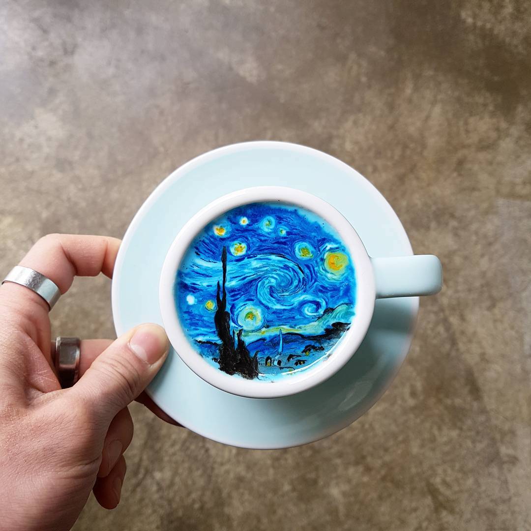 coffee art images