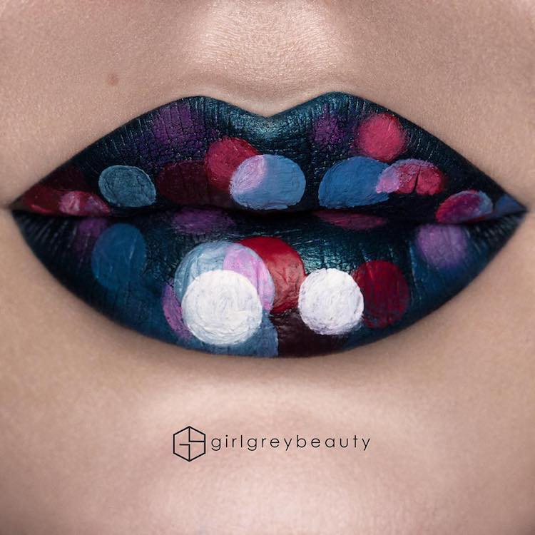 Makeup Artist Transforms Her Mouth Into Mesmerizing Lip Art