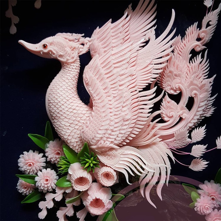 Narong carved soap