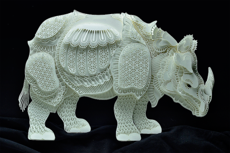 Download Exquisite Cut Paper Art Brings Awarness to Endangered Animals