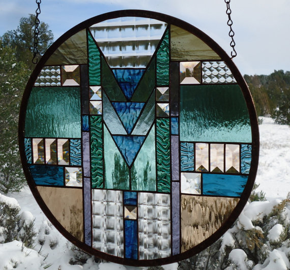 Prairie Style Stained Glass