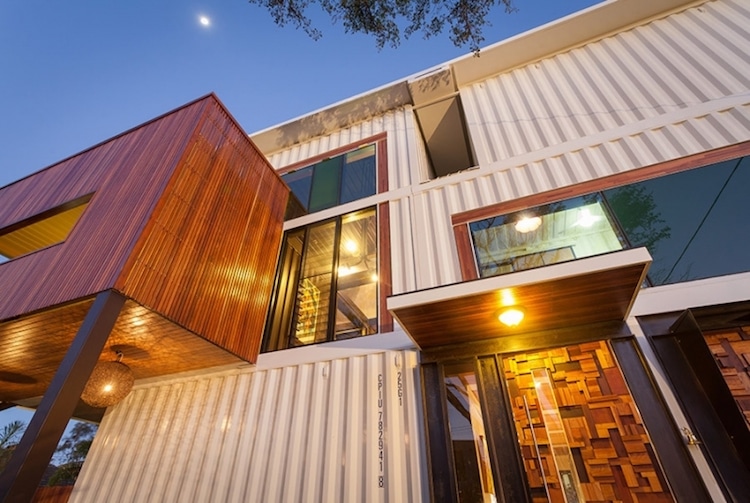 Home Made of Shipping Containers