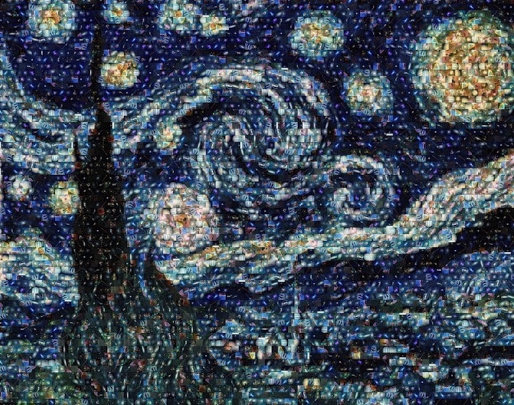 Van Gogh Starry Night Art Post-Impressionism Famous Paintings