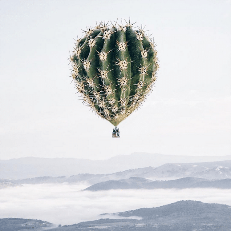 surreal composite photography