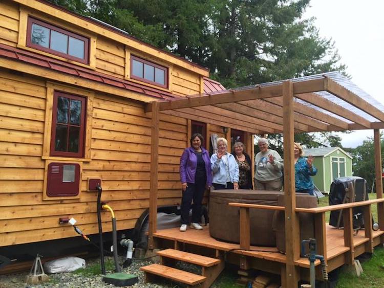 tiny house living for senior citizens