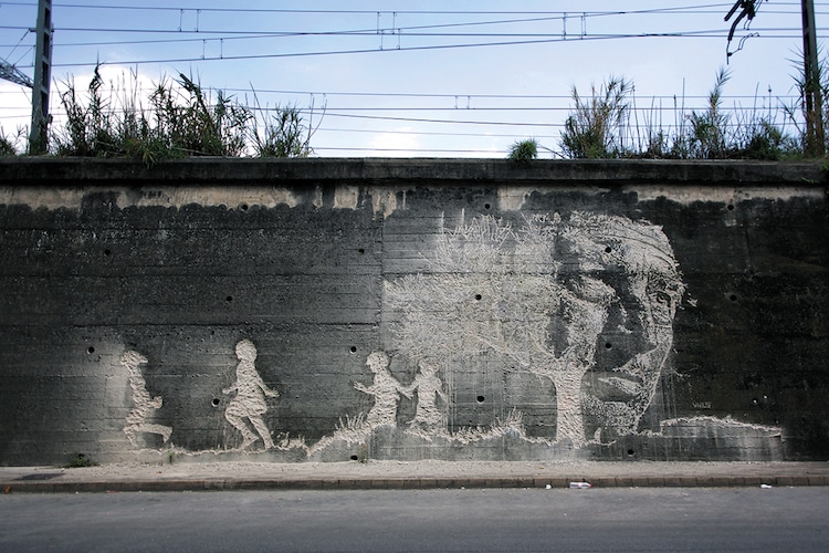 Alexandre Farto Vhils street art