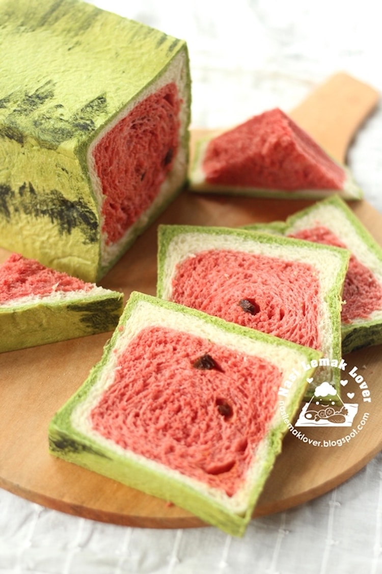 Watermelon Bread Recipe