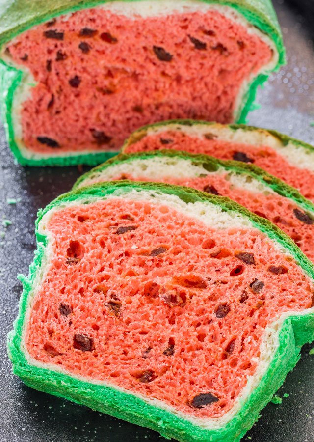 Watermelon Bread Food Trend Japan