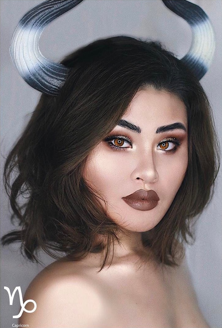 Capricorn Zodiac Makeup by Kimberly Money