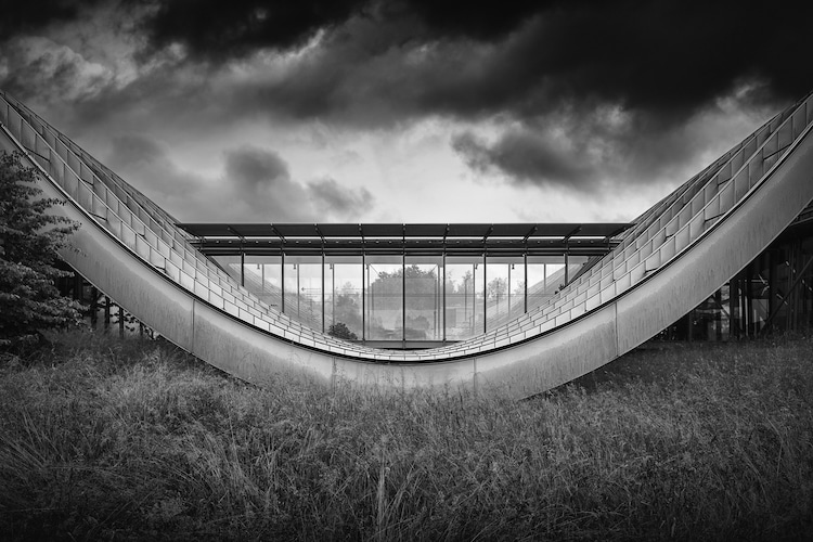 alessio forlano black and white architecture photography