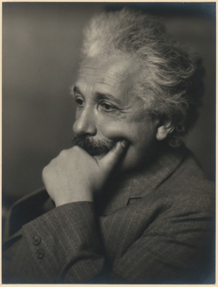 albert einstein portrait