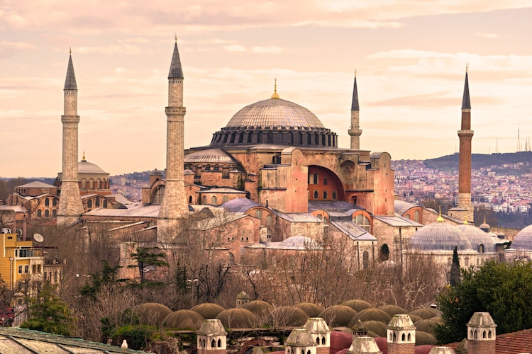 hagia sophia istanbul byzantine architecture