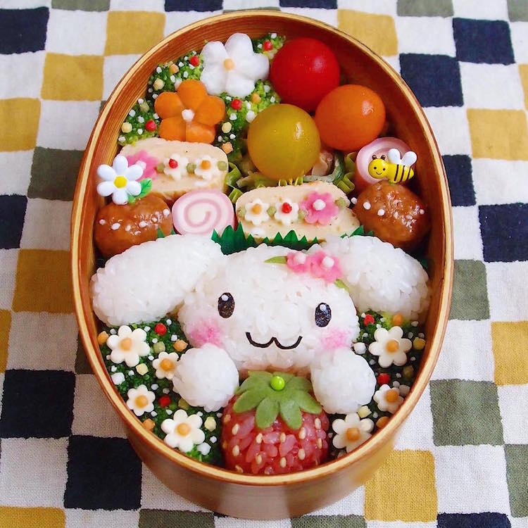 Bento Box Art Inspired by Colorful Pop Culture Characters