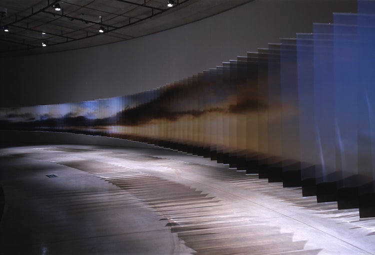 Layer Drawings Nobuhiro Nakanishi Installation Art Photos on Glass