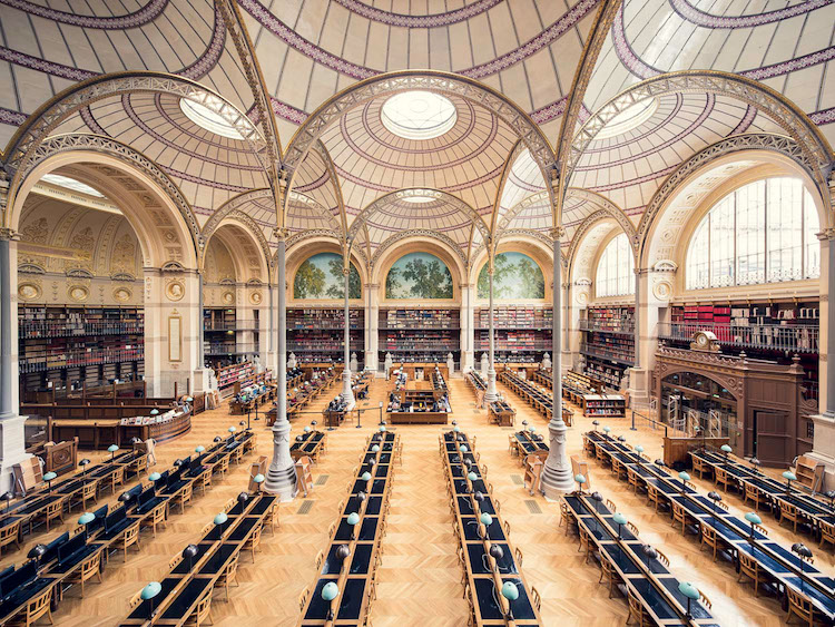 Library Photos Interiors Architecture Thibaud Poirer
