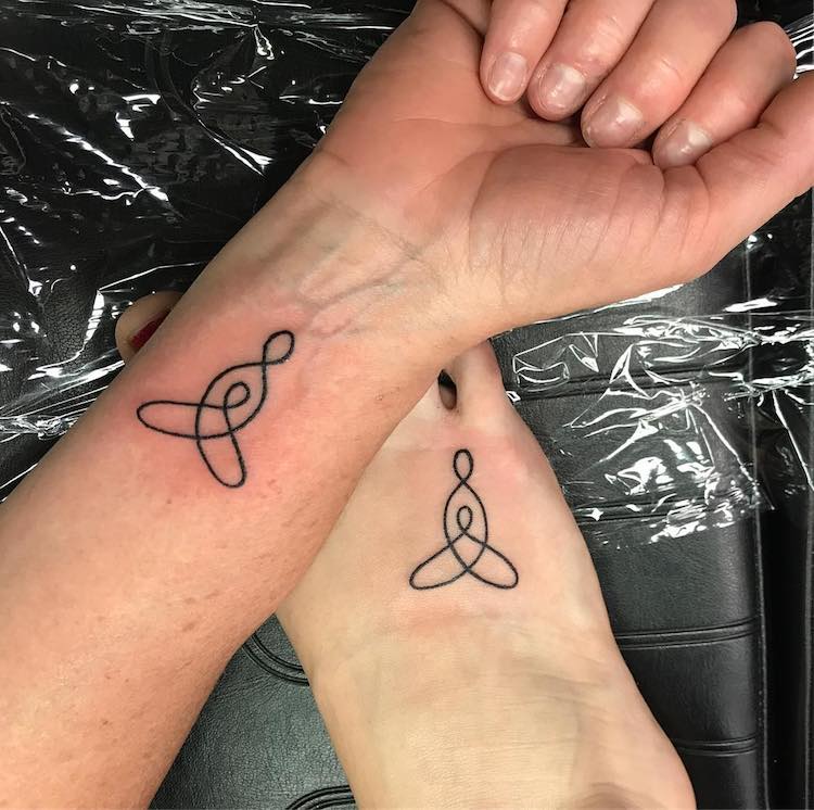 Mother Daughter Tattoos