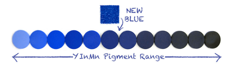 New Blue YlnMn Blue Crayola Crayon