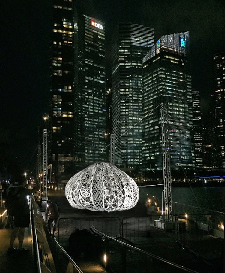 Sea Urchin Interactive Art Installations Choi Shine Architects The Urchins