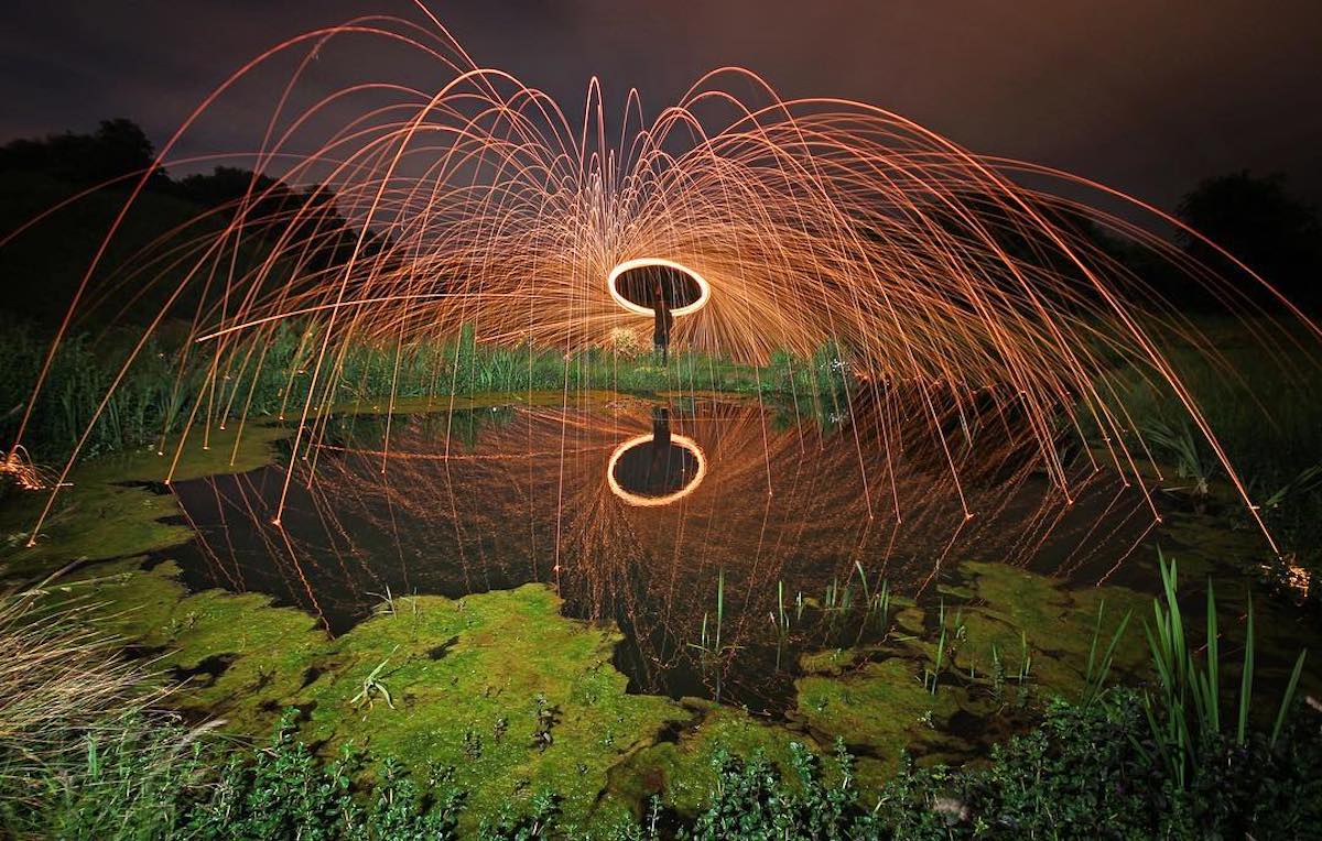 Steelwool fotografering