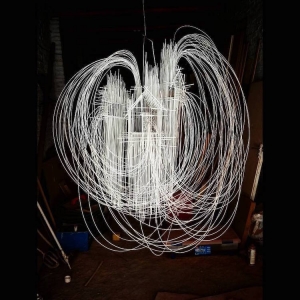 Wire Sculpture Inspired by Calder Puts Contemporary Spin on Wire Art