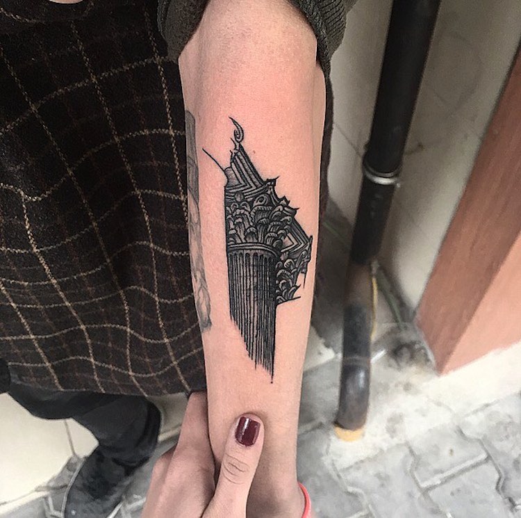 architecture tattoo