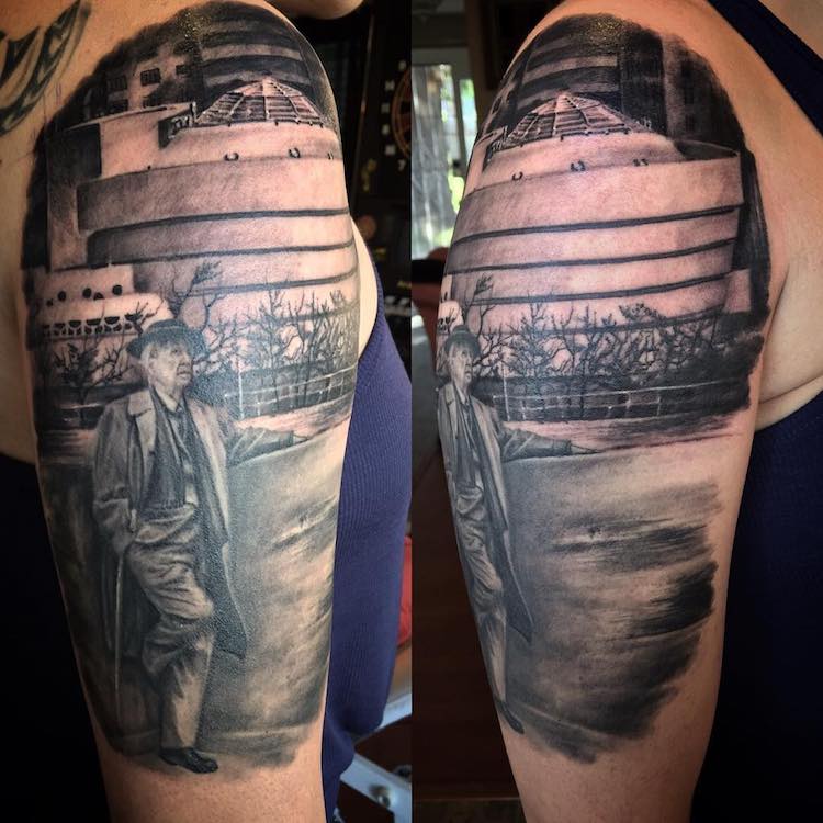 architecture tattoo