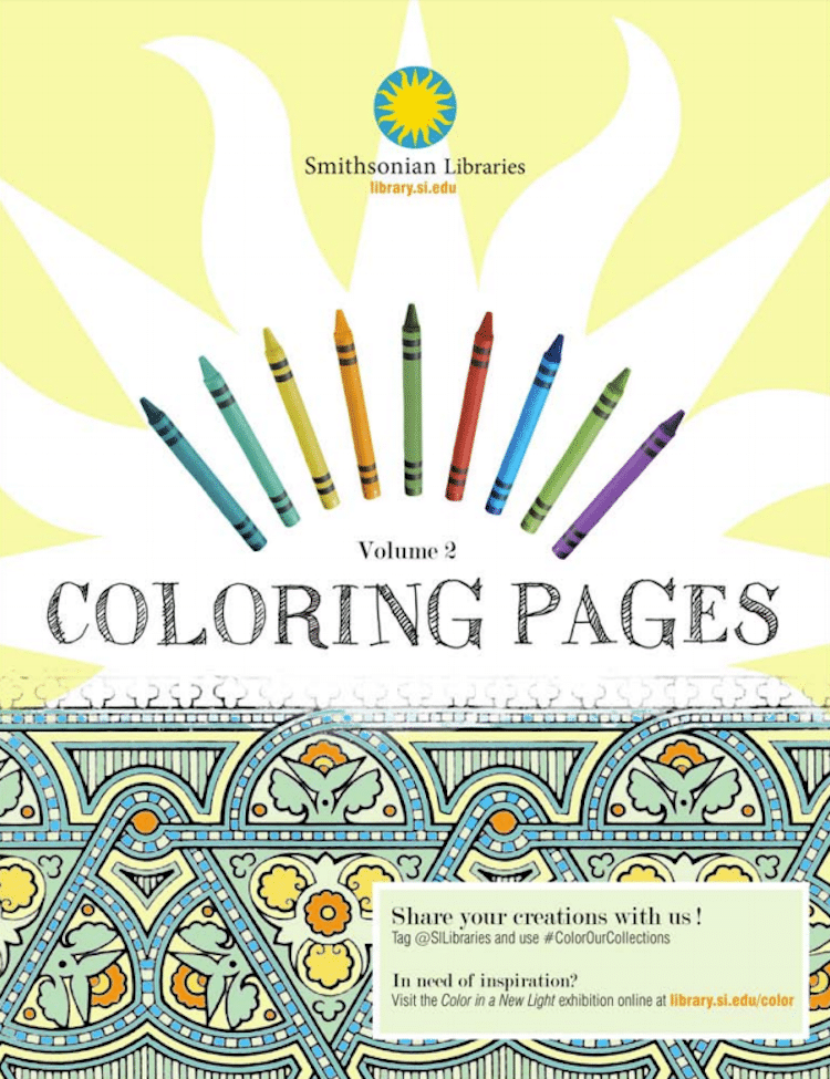 Free Coloring Pages From 100 Museums By Color Our Collections