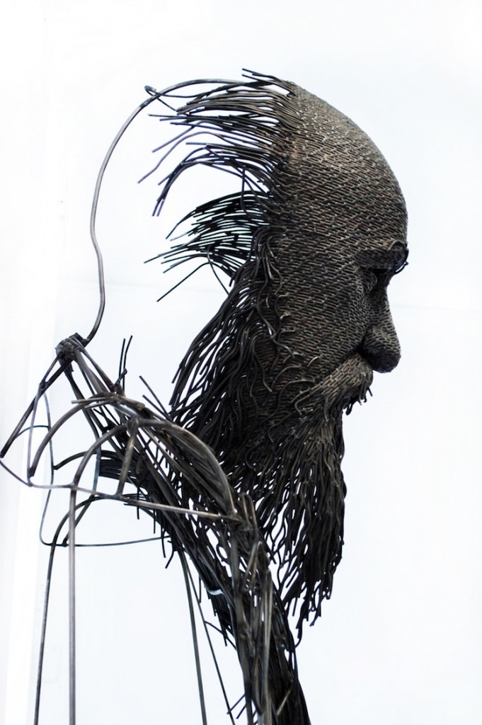 wire sculpture human form