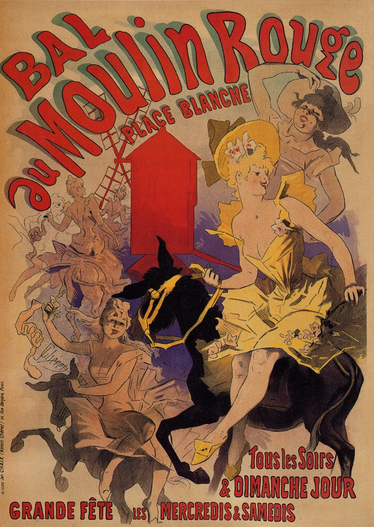 The poster's Belle Époque