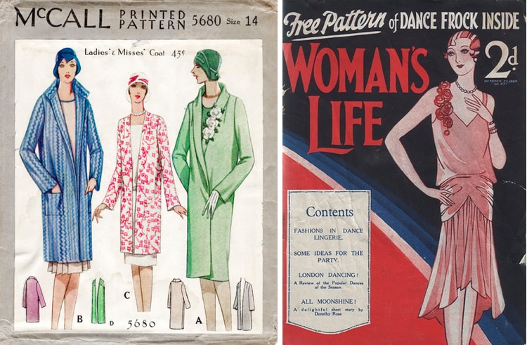 Vacío Faceta dramático Más de 80,000 patrones de costura gratis en Vintage Patterns Wiki