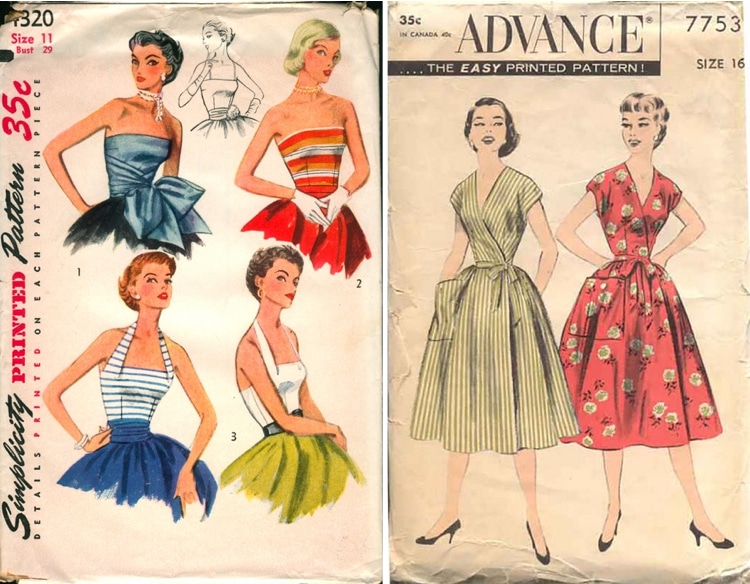 Mehr als 80.000 Vintage-Nähmuster auf Vintage Patterns Wiki | Market tay