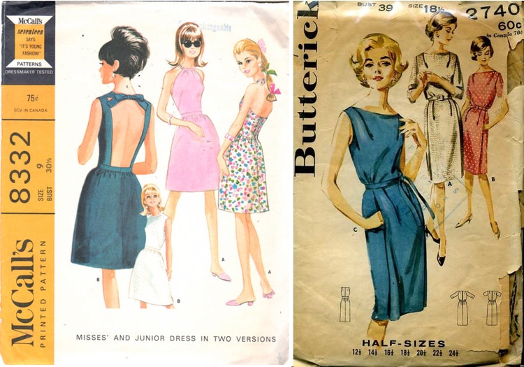 FREE VINTAGE SEWING PATTERNS / Va-Voom Vintage