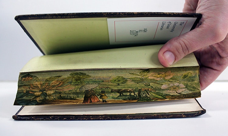 Hidden Fore-Edge Painting