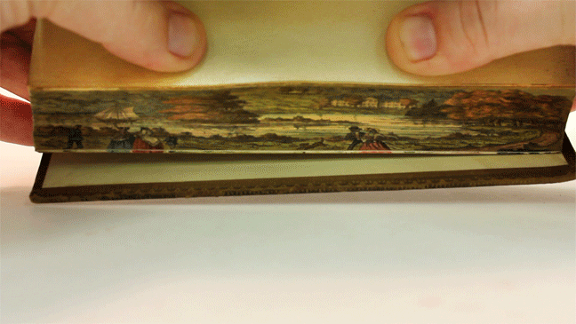 Hidden Fore-Edge Painting