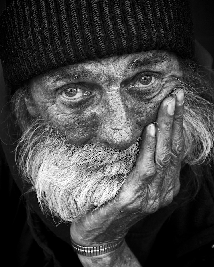 leroy skalstad portraits of homeless people