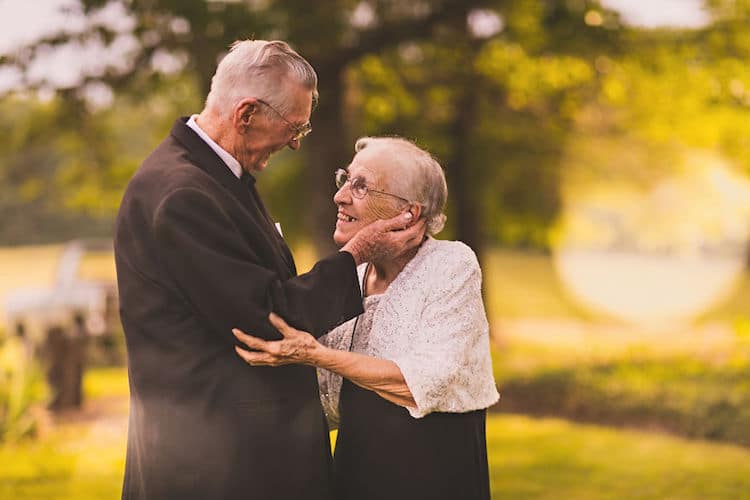 65th Wedding Anniversary Photo Shoot Megan Vaughan Elderly Couple