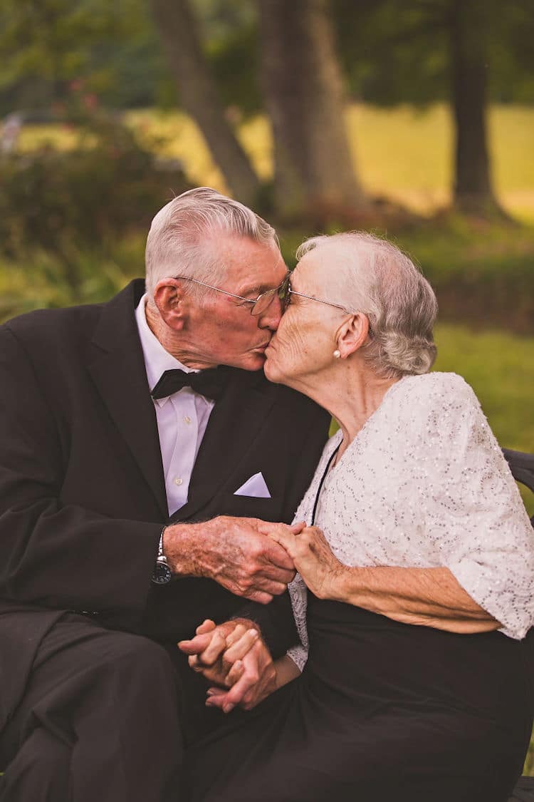 65th Wedding Anniversary Photo Shoot Megan Vaughan Elderly Couple