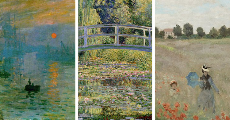 Monet impressionist deals paintings