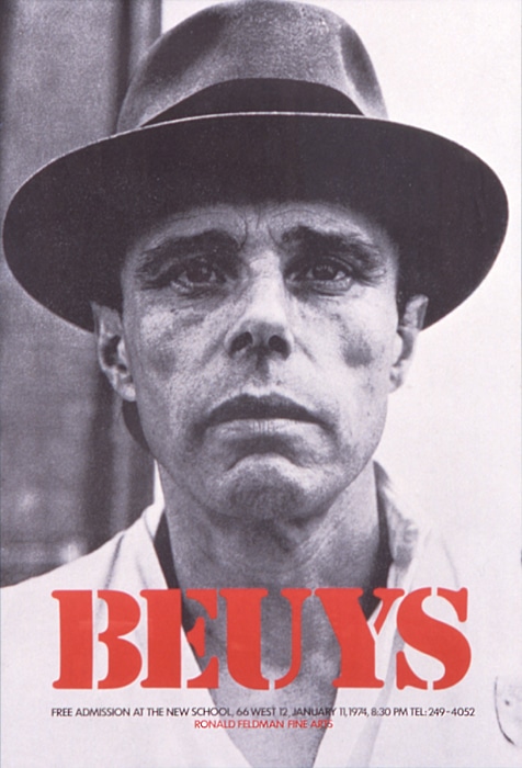 Performance Artist Joseph Beuys