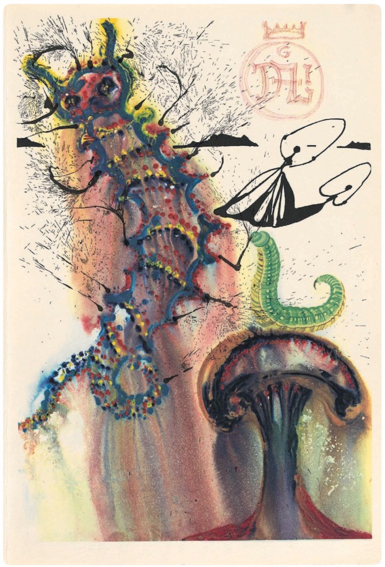 Salvador Dalí - Alice in Wonderland