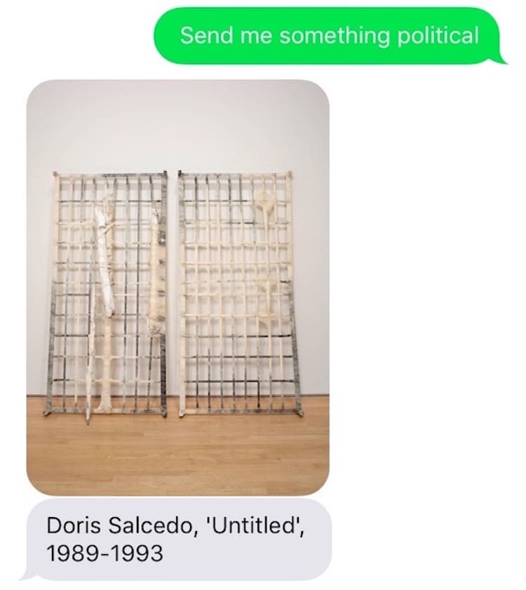 Send Me SFMOMA San Francisco Museum of Modern Art Text Message Art