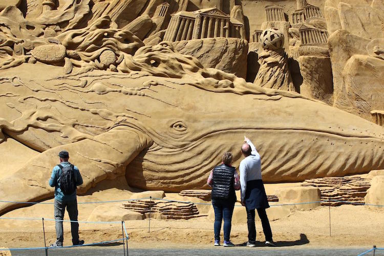 Sondervig Sand Sculpture Festival Sand Sculptures